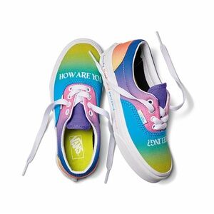Vans Kids Colorful Gradient Sneakers sz 3 little kids